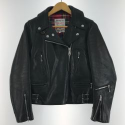 ▼▼ Lewis Leathers ライダースジャケット ダブル SIZE 38 ブラック Cランク