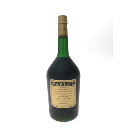  MARTELL マーテル ブランデー コニャック MARTELL 1000ml V.S.O.P MEDAILLON 40% 未開栓