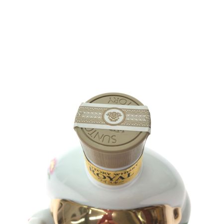 【北海道内限定発送】 SUNTORY サントリー ROYAL ローヤル 申歳干支ボトル 陶器ボトル サル 2016 43% 600ml 未開栓