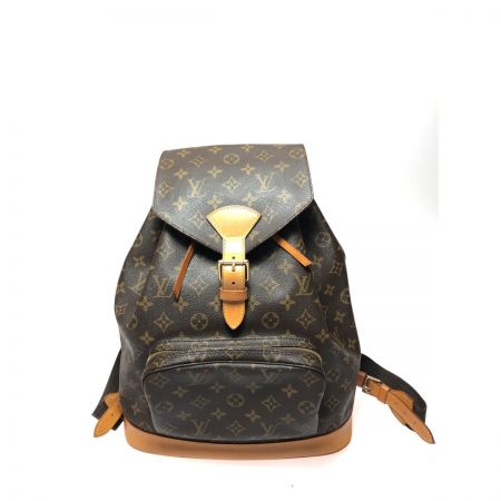  LOUIS VUITTON ルイヴィトン レディース リュックサック モノグラム モンスリGM  M51135 ブラウン