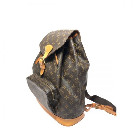  LOUIS VUITTON ルイヴィトン レディース リュックサック モノグラム モンスリGM  M51135 ブラウン