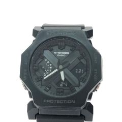  CASIO カシオ メンズ腕時計 クオーツ デジアナウォッチ G-SHOCK Gショック GA-2300 ブラック Bランク