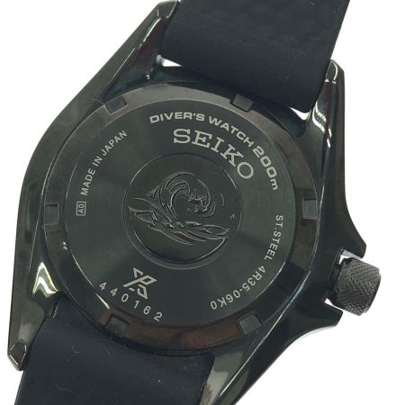 SEIKO セイコー メンズ腕時計 自動巻き PROSPEX プロスペックス ダイバーズウォッチ 4R35-06K0 ブラック