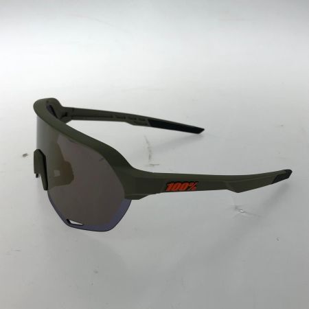  CENTRIC スポーツサングラス 100% SPEEDTRAP Soft Tact Quicksand 61023-104-57 グレー