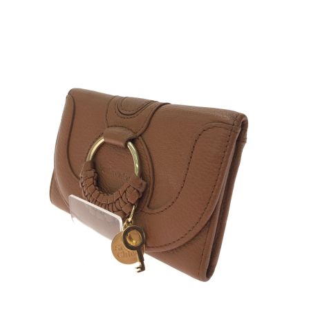  see by chloe シーバイクロエ レディース 三つ折り財布 HANA ハナ トライフォールドウォレット ブラウン