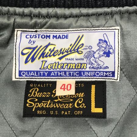  BUZZ RICKSON'S バズ リクソンズ スタジャン SIZE 40 アワードジャケット  WV14217 ネイビー