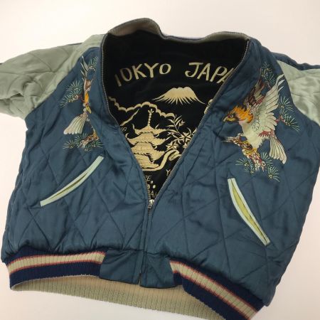  TOYO ENTERPRISE CO.,LTD. 東洋エンタープライズ スカジャン SIZE M リバーシブル M18686 ブラック