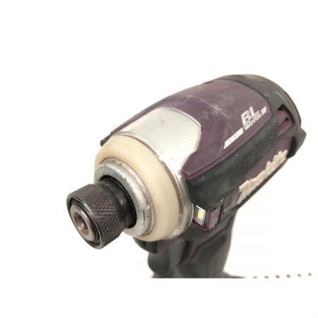  MAKITA マキタ 電動工具 コードレス式 18V 充電式インパクトドライバ 充電器・充電池2個・ケース付 TD172D パープル