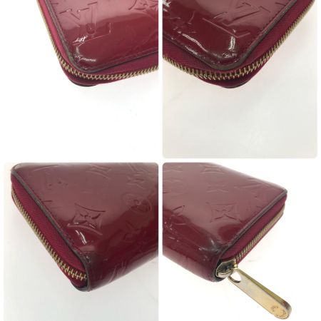  LOUIS VUITTON ルイヴィトン レディース 長財布 ラウンドファスナー ヴェルニ ジッピーウォレット  M9147F フランボワーズ