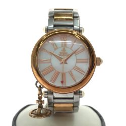 Vivienne Westwood ヴィヴィアン・ウエストウッド レディース腕時計 クオーツ オーブ ホワイトパール  VV006PRSSL Bランク