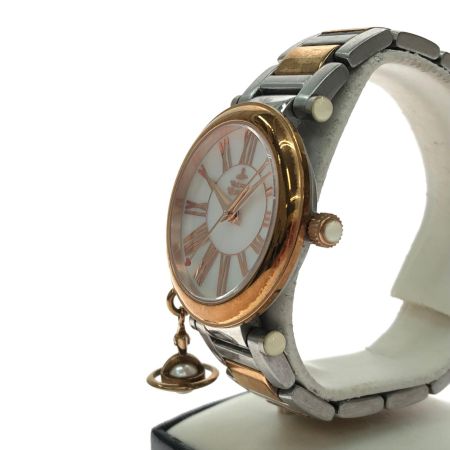 Vivienne Westwood ヴィヴィアン・ウエストウッド レディース腕時計 クオーツ オーブ ホワイトパール  VV006PRSSL