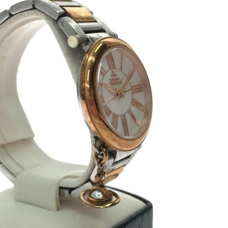 Vivienne Westwood ヴィヴィアン・ウエストウッド レディース腕時計 クオーツ オーブ ホワイトパール  VV006PRSSL