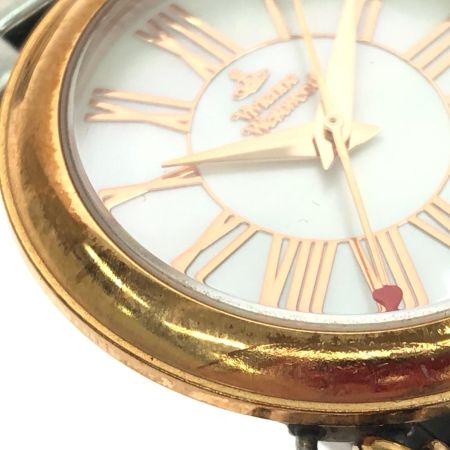 Vivienne Westwood ヴィヴィアン・ウエストウッド レディース腕時計 クオーツ オーブ ホワイトパール  VV006PRSSL