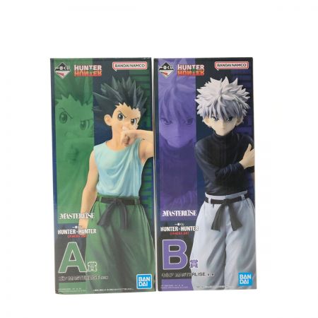  BANDAI 一番くじ HUNTER×HUNTER CHMERA ANT MASTERLISE A賞＆B賞ゴン=フリークス/キルア=ゾルディック