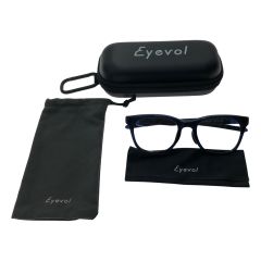  Eyevol アイヴォル アイウェア ユニセックス サングラス SHAW 52 NVY-DG-NGY ブラック Bランク