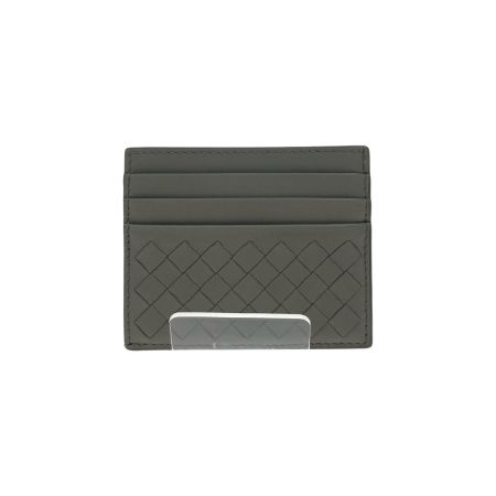  BOTTEGA VENETA ボッテガヴェネタ ユニセックス イントレチャート クレジットカードケース パスケース グレー
