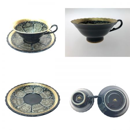  Eclectique kaikai エクレクティック カイカイ 洋食器 カップ&ソーサー 2Pセット パテルナの風 ネイビー/ブラック