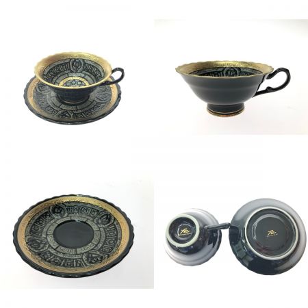  Eclectique kaikai エクレクティック カイカイ 洋食器 カップ&ソーサー 2Pセット パテルナの風 ネイビー/ブラック