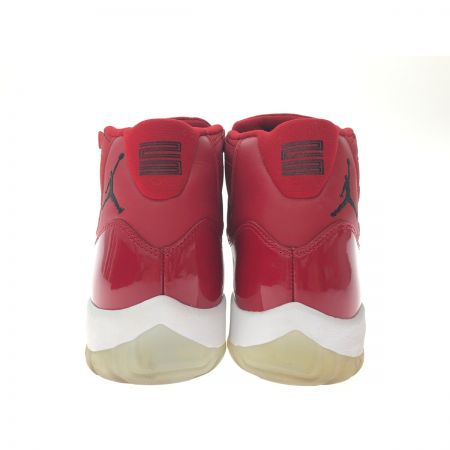  NIKE ナイキ メンズスニーカー AIR JORDAN 11 Retro Win Like 96 28cm 378037-623 レッド