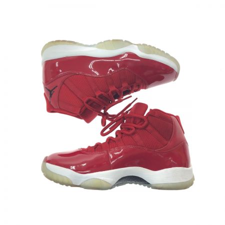  NIKE ナイキ メンズスニーカー AIR JORDAN 11 Retro Win Like 96 28cm 378037-623 レッド