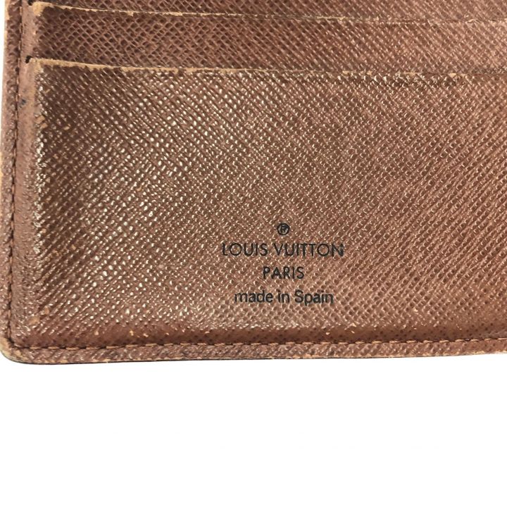 LOUIS VUITTON ルイヴィトン メンズ 二つ折り財布 モノグラム