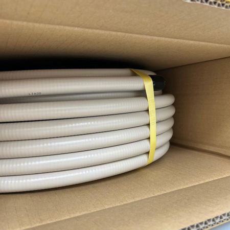 塩化ビニール被膜フレキシブル管 サイズ15A×30M SUS-PVC-15A
