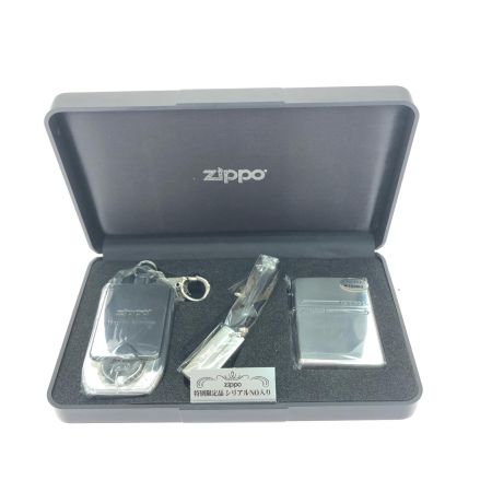  ZIPPO ジッポー オイルライター 特別限定品 シリアルNO入り 携帯灰皿・ストラップセット ケース付
