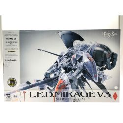 ▼▼ VOLKS ボークス 1/100 L.E.D.ミラージュ V3 クリア外装仕様限定版 ファイブスター物語 未組立品 Sランク