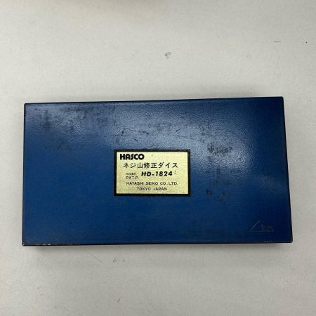  HASCO ネジ山修正ダイス HD-1824
