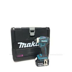 ▼▼ MAKITA マキタ 電動工具 コードレス式 18V 充電式インパクトドライバ 充電器・充電池2個・ケース付 TD172 Bランク
