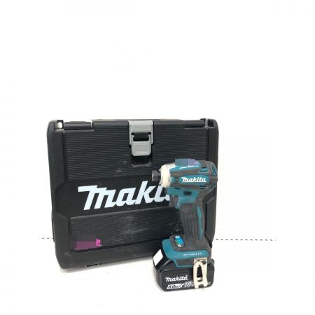  MAKITA マキタ 電動工具 コードレス式 18V 充電式インパクトドライバ 充電器・充電池2個・ケース付 TD172