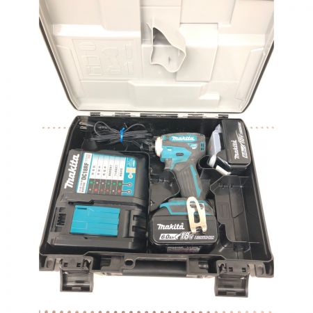  MAKITA マキタ 電動工具 コードレス式 18V 充電式インパクトドライバ 充電器・充電池2個・ケース付 TD172