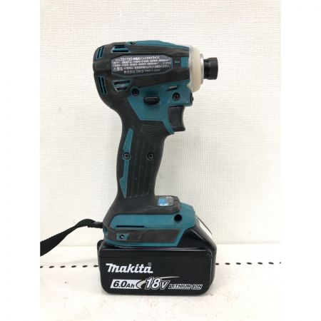  MAKITA マキタ 電動工具 コードレス式 18V 充電式インパクトドライバ 充電器・充電池2個・ケース付 TD172