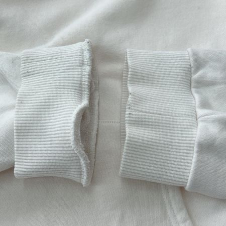  CELINE セリーヌ パーカー ルーズ フーディー SIZE XL 2Y321670Q アイボリー