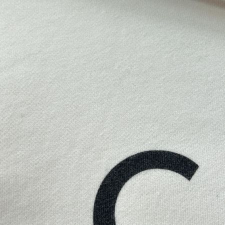  CELINE セリーヌ パーカー ルーズ フーディー SIZE XL 2Y321670Q アイボリー