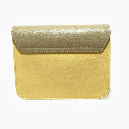  FURLA フルラ メトロポリス ミニショルダーバッグ 3G27EPO 黄色ｘベージュ
