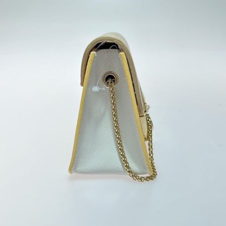  FURLA フルラ メトロポリス ミニショルダーバッグ 3G27EPO 黄色ｘベージュ