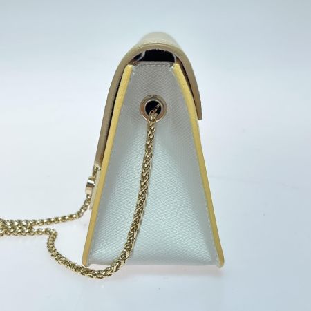  FURLA フルラ メトロポリス ミニショルダーバッグ 3G27EPO 黄色ｘベージュ