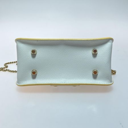  FURLA フルラ メトロポリス ミニショルダーバッグ 3G27EPO 黄色ｘベージュ
