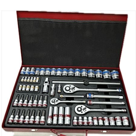  藤原産業 フルソケットソケットレンチセット TS-2352M レッド