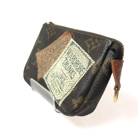  LOUIS VUITTON ルイヴィトン ユニセックス ポーチ モノグラムイディール トゥルース クレ M63800 ブラウン