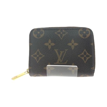  LOUIS VUITTON ルイヴィトン レディース コインケース ジッピーウォレット モノグラム ジッピーコインパース  M60067 ブラウン