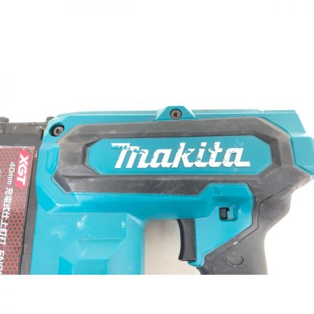  MAKITA マキタ 電動工具 コードレス式 40V 40mm 充電式仕上釘打 本体のみ FN001G ブルー
