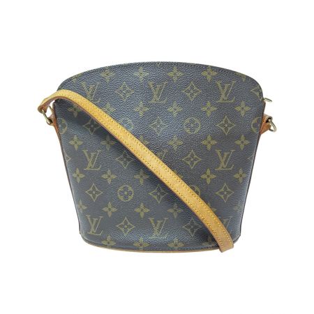  LOUIS VUITTON ルイヴィトン モノグラム ドルーオ ショルダーバッグ M51290 ブラウン