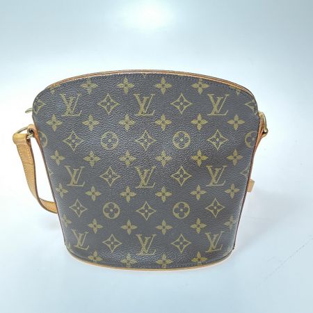  LOUIS VUITTON ルイヴィトン モノグラム ドルーオ ショルダーバッグ M51290 ブラウン