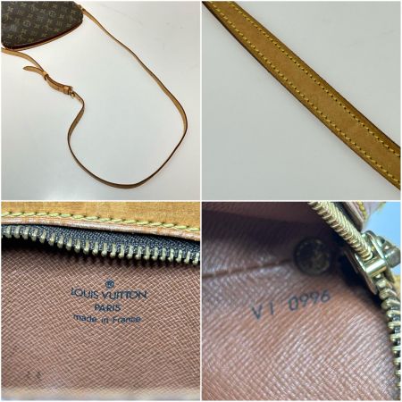  LOUIS VUITTON ルイヴィトン モノグラム ドルーオ ショルダーバッグ M51290 ブラウン