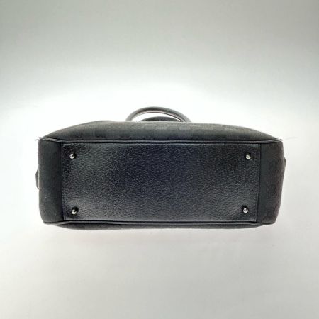  GUCCI グッチ トートバッグ GGキャンバス レザー 113011 ブラック