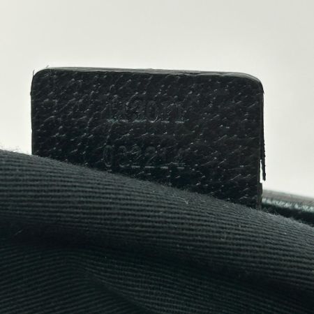  GUCCI グッチ トートバッグ GGキャンバス レザー 113011 ブラック