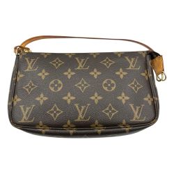▼▼ LOUIS VUITTON ルイヴィトン アクセサリーポーチ モノグラム M51980 ブラウン Bランク