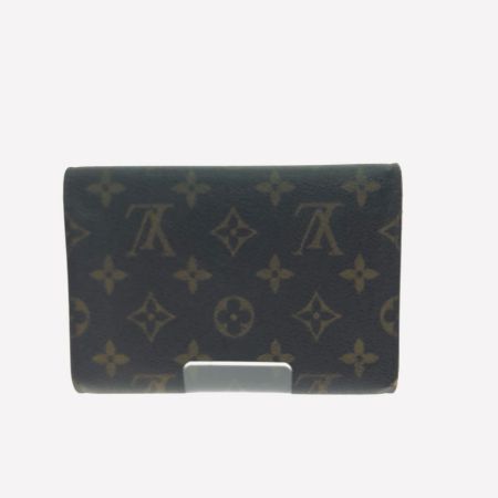  LOUIS VUITTON ルイヴィトン レディース 三つ折り財布 モノグラム ポルトトレゾール・エテュイパピエ M61202 ブラウン